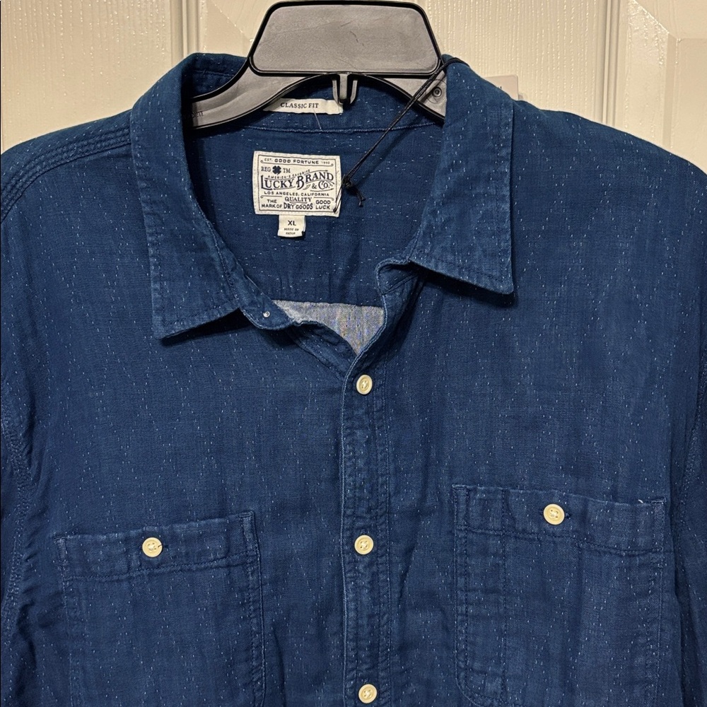 Lucky Brand Mason Work Wear Shirt - Picture 3 of 13